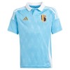 Conjunto (Camiseta+Pantalón Corto) Bélgica Segunda Equipación Euro 2024 - Niño